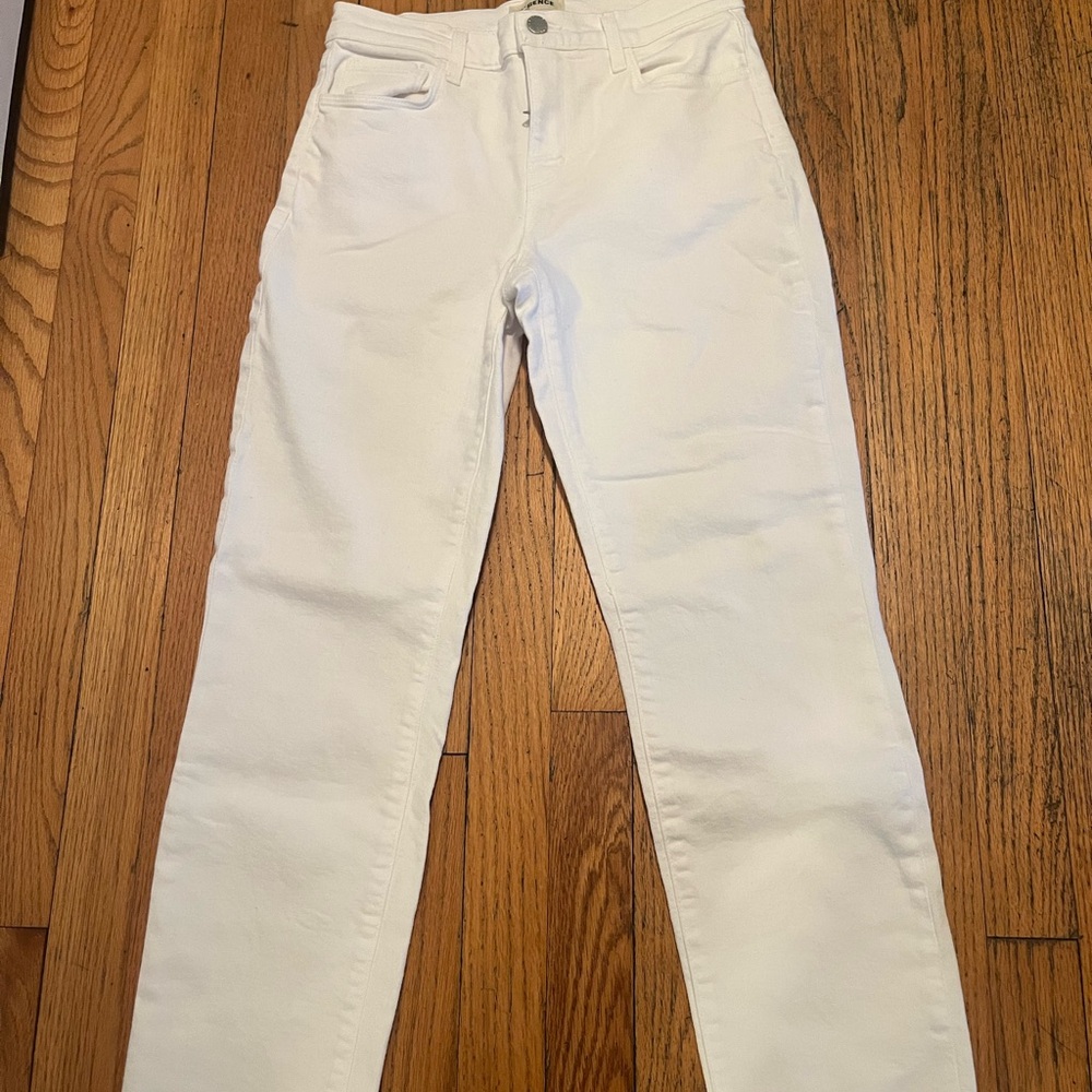 L’agence White Denim Jeans